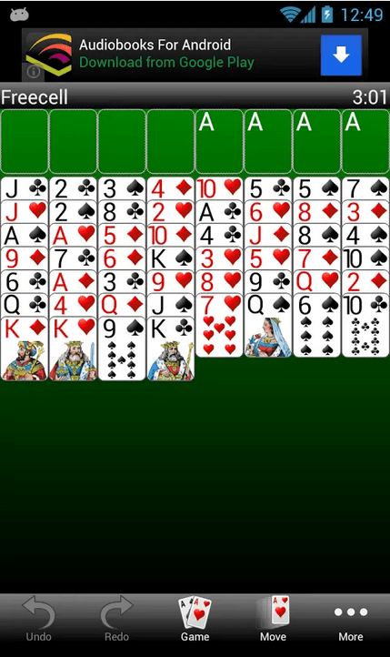 250 solitaire collection screenshot