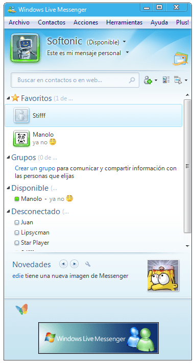Windows Live Messenger 2009 (Windows) - Descargar