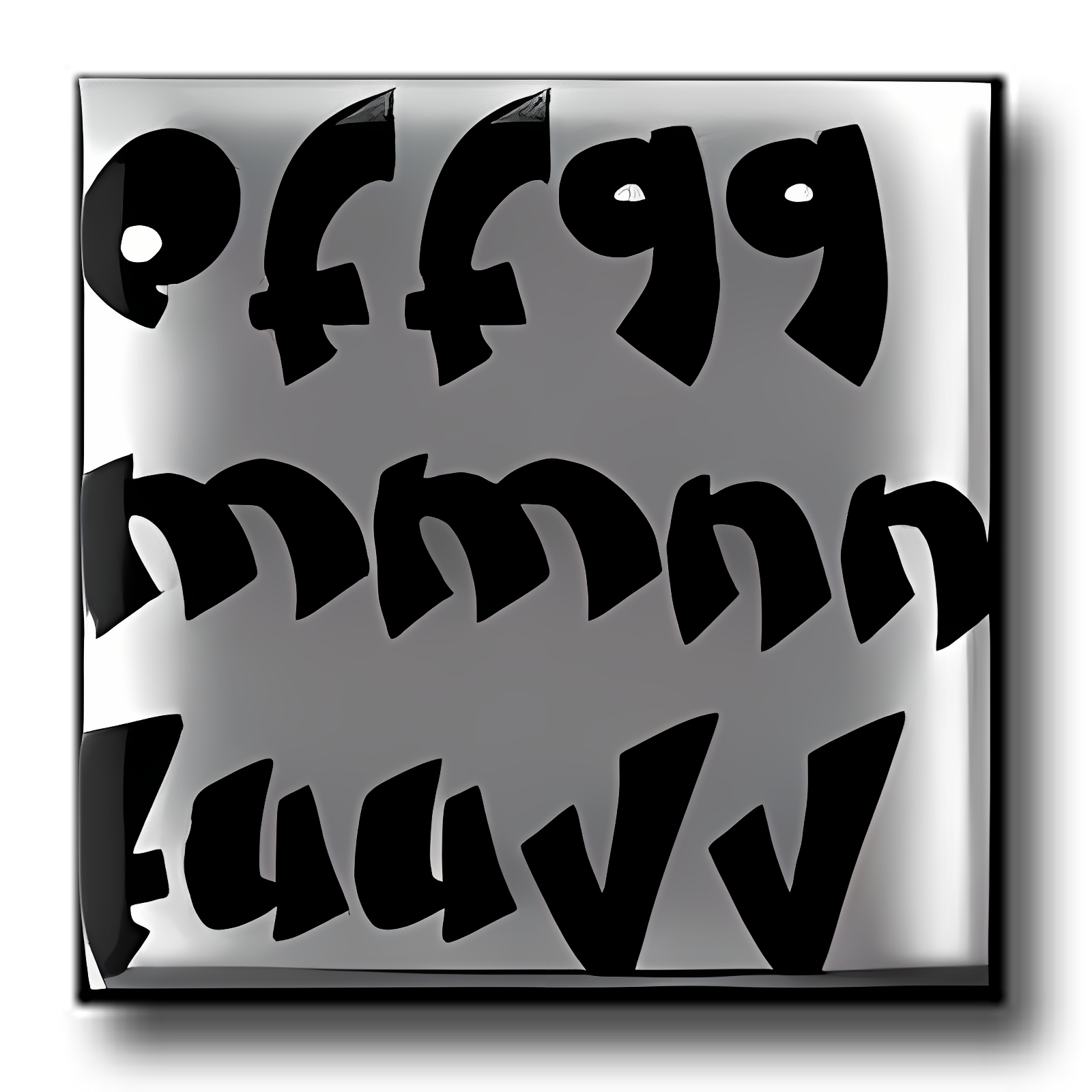 Artistic Font Collection
