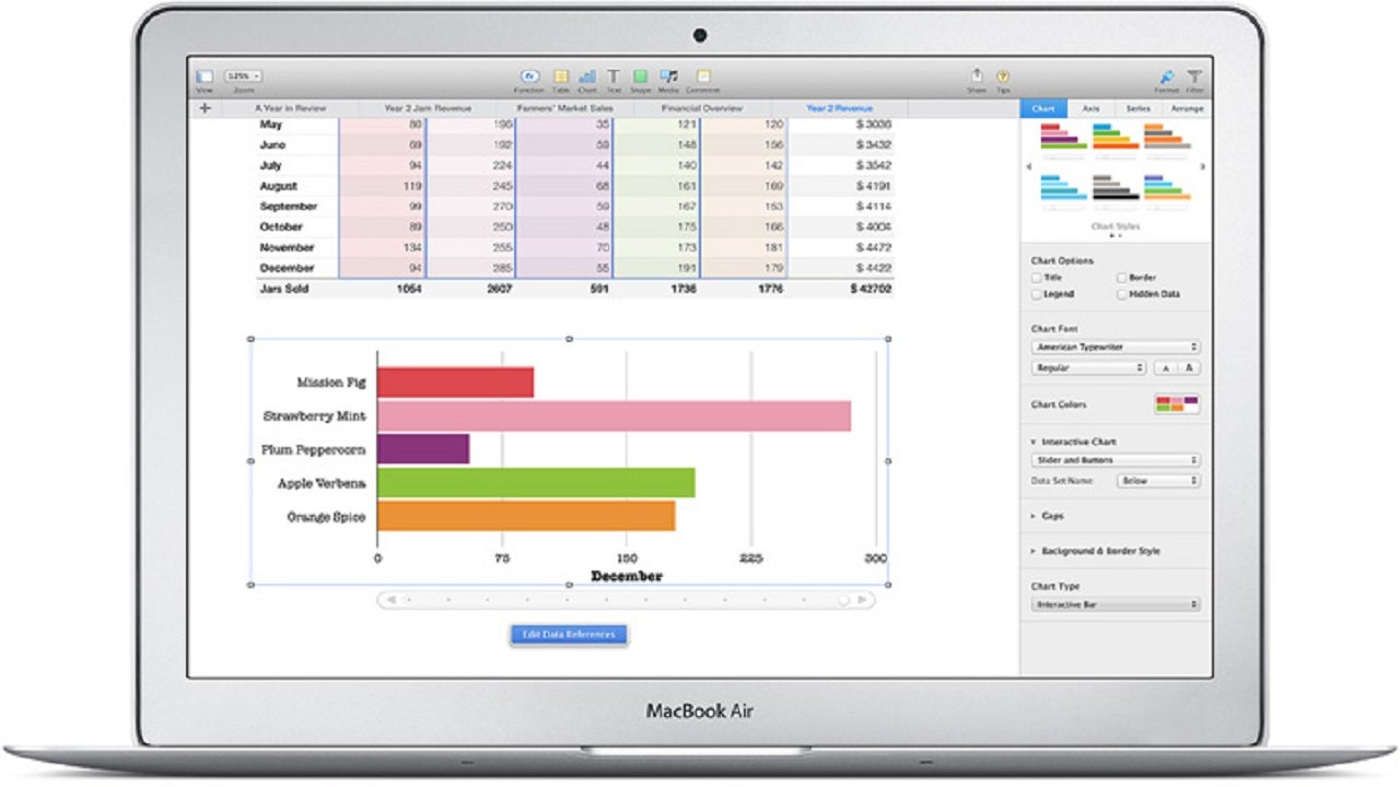 numbers spreadsheet for mac