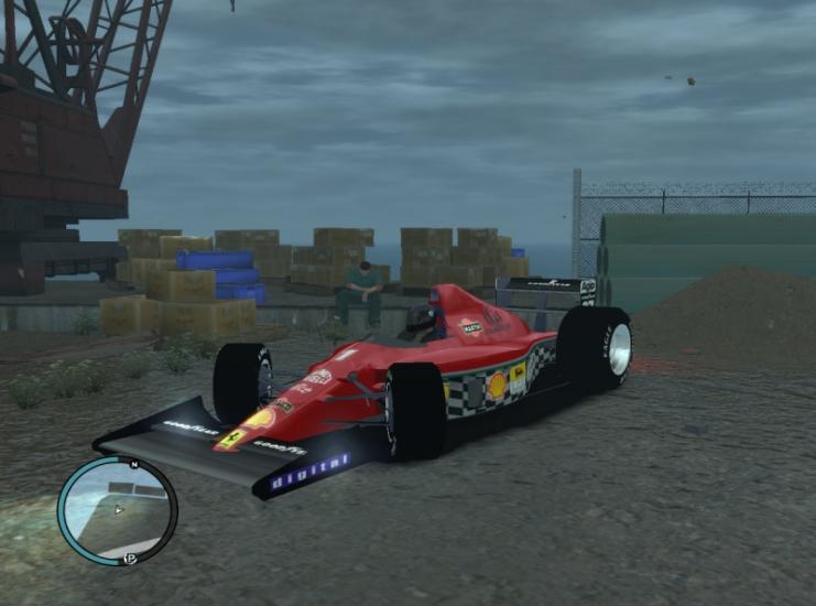 GTA IV Ferrari Formula One Mod