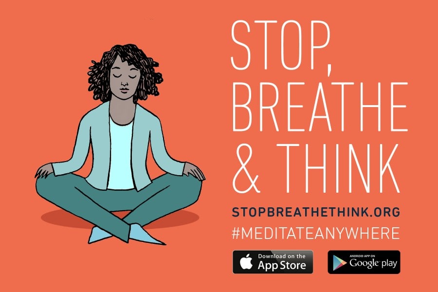 Image result for stop breathe think app