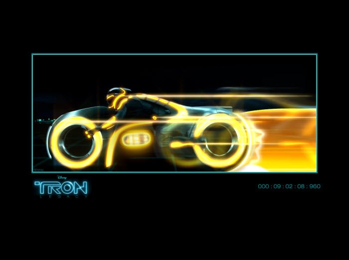 Tron Legacy Screensaver