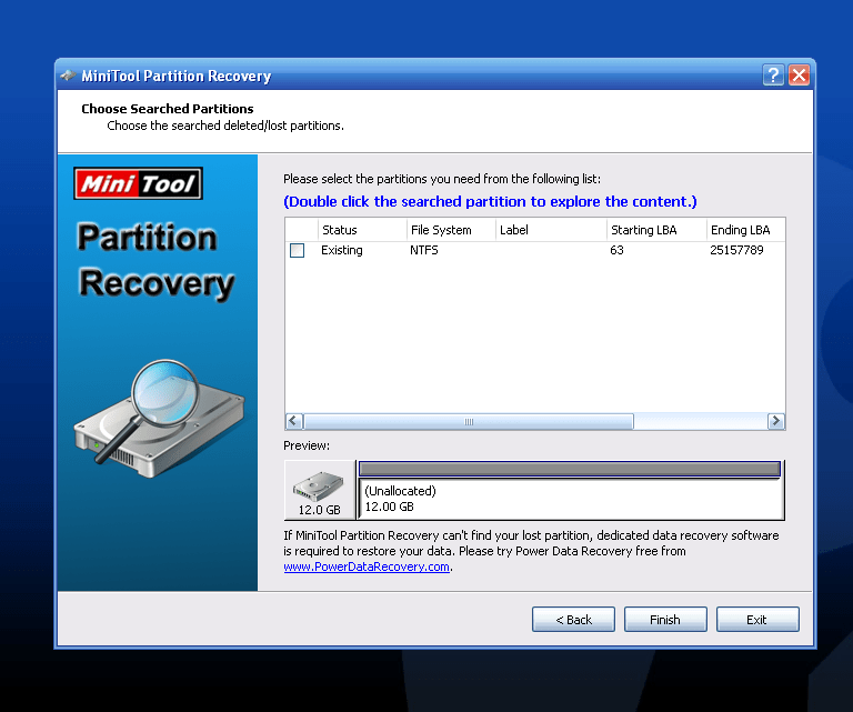 mini tools partition recovery portable