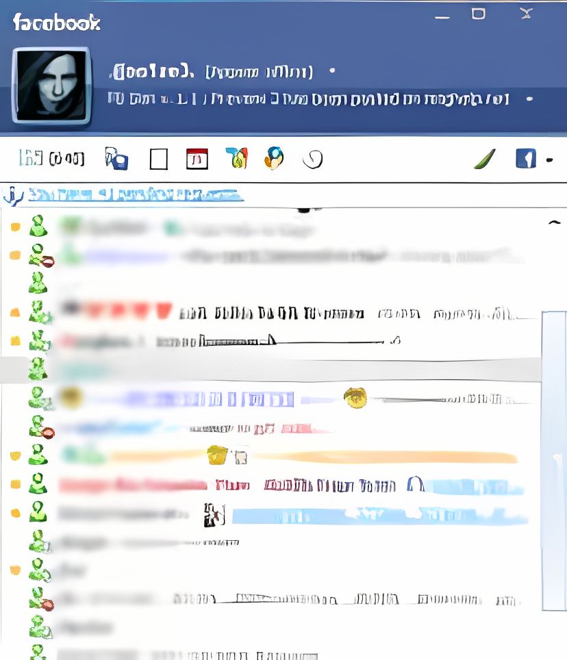 Facebook skin for Messenger 8.5