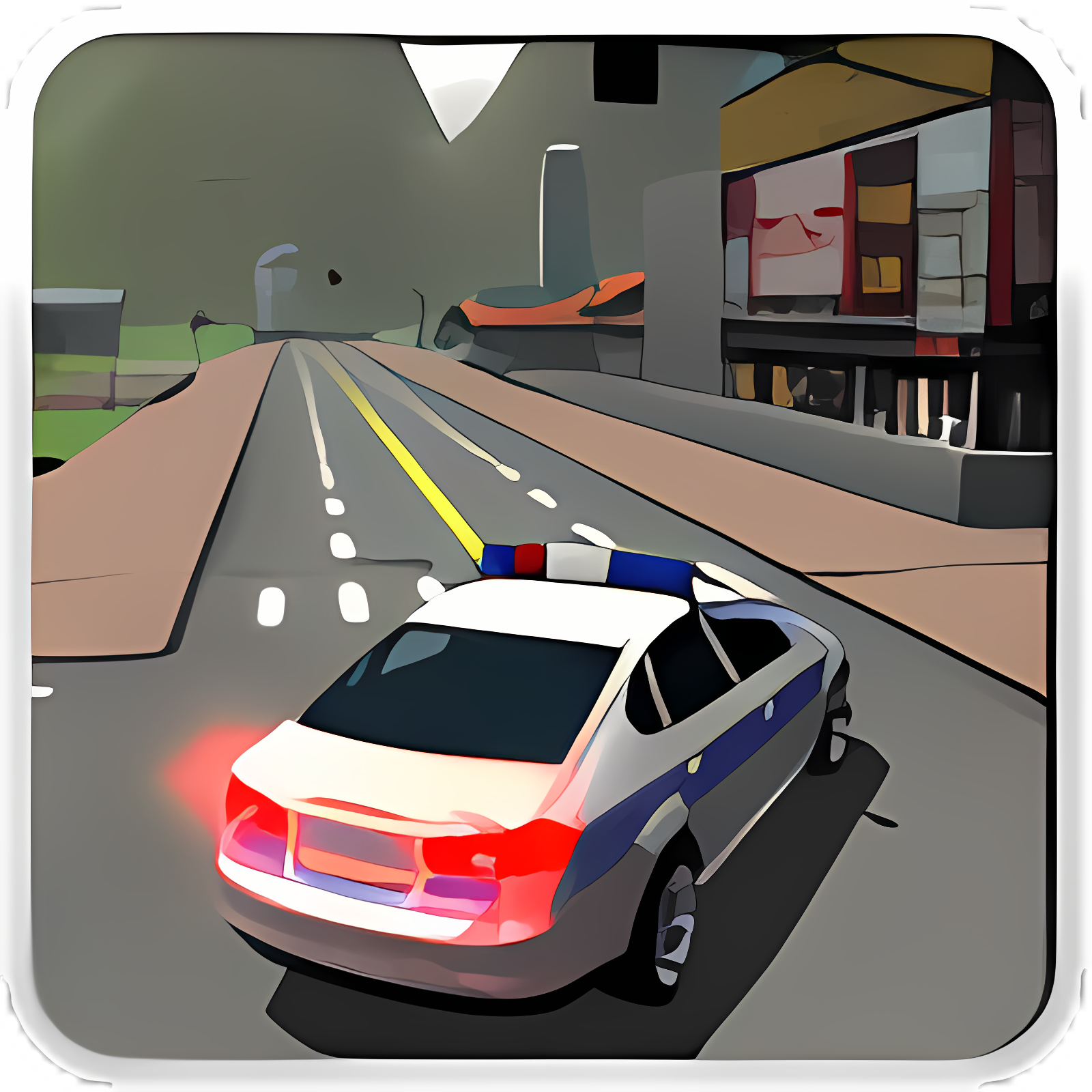 Police Car Driver 3D