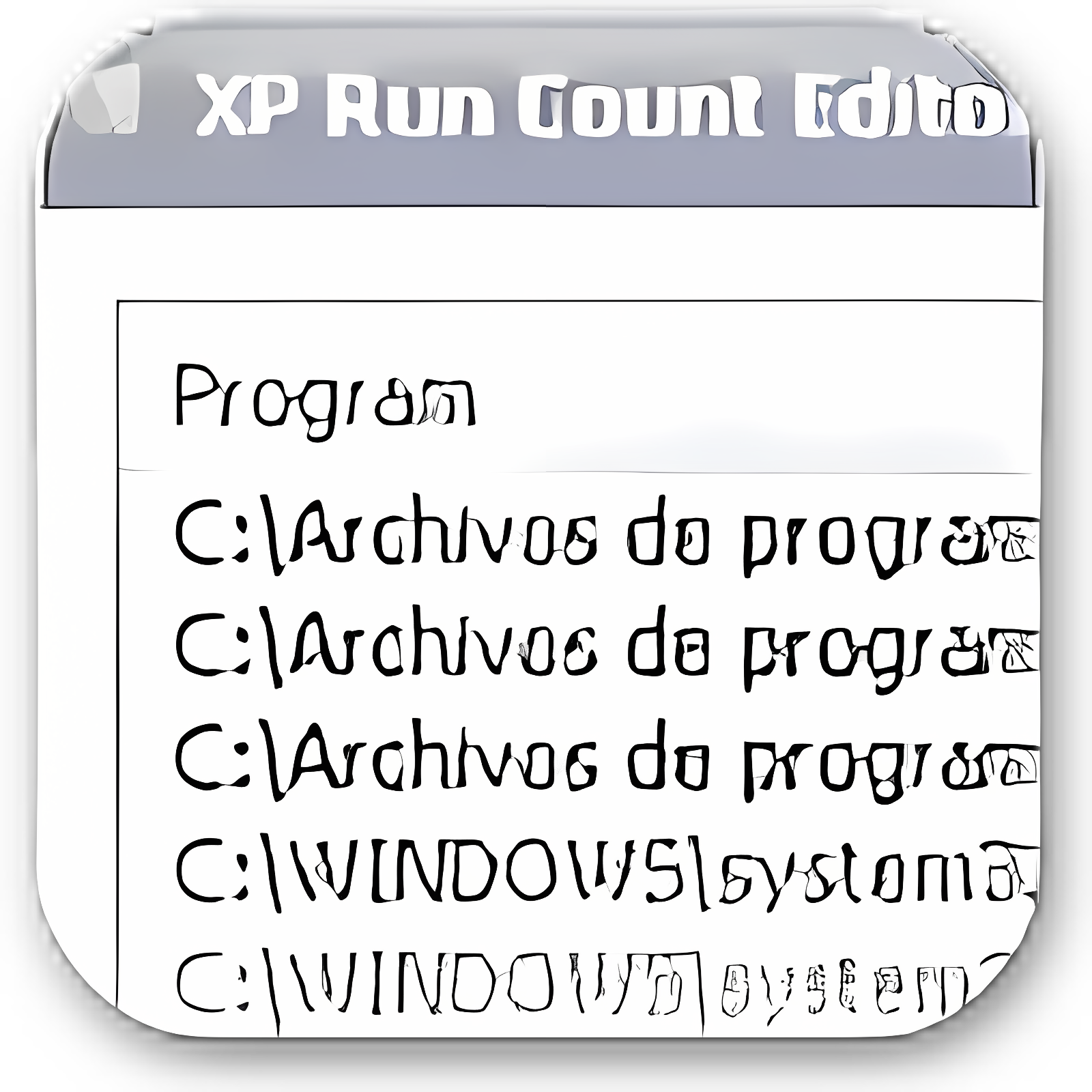 XP Run Count Editor