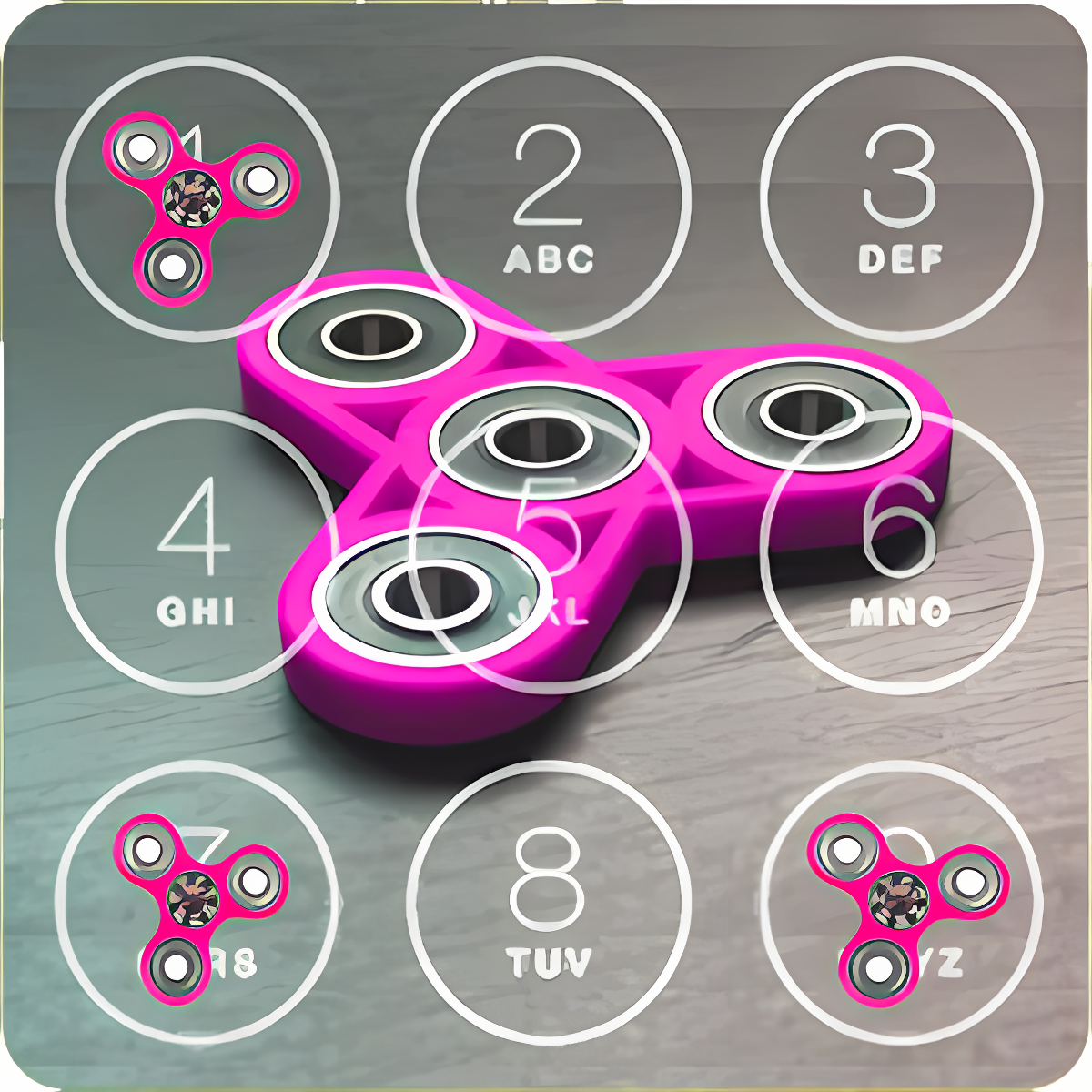 Fidget Spinners Lock Screen 17