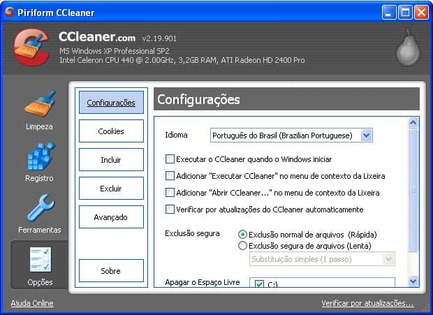 what is ccleaner slim for