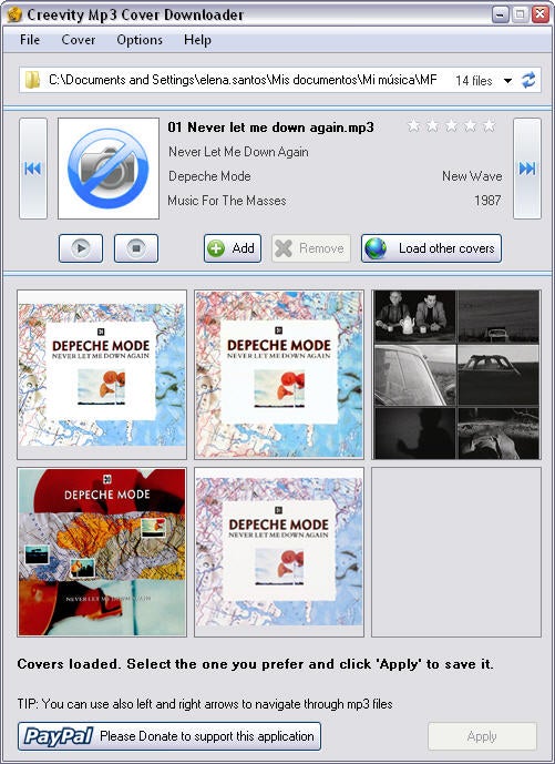 Creevity mp3 cover downloader на русском скачать