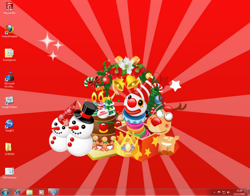 下载 Windows 7 Christmas Theme 安装 最新 App 下载程序