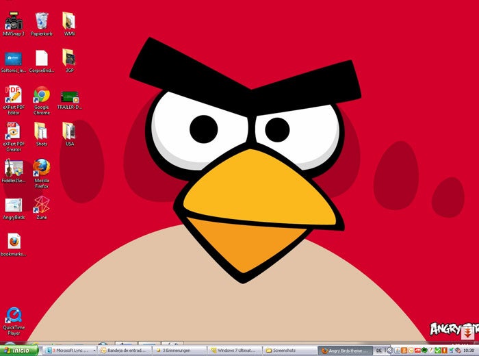 Angry Birds theme