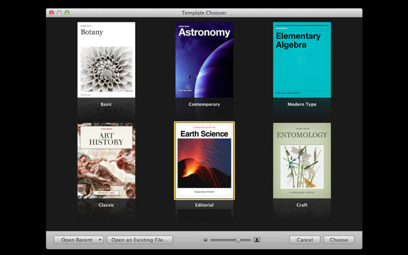 Templates For IBooks Author Free