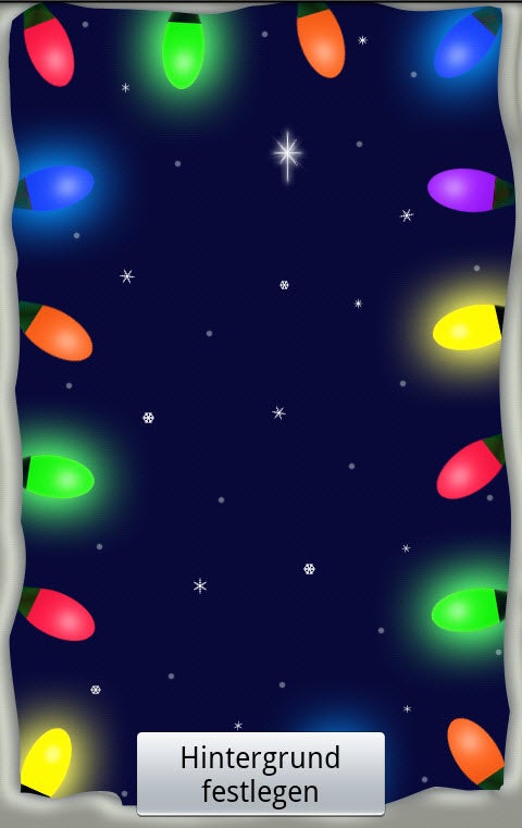 Christmas Lights LiveWallpaper