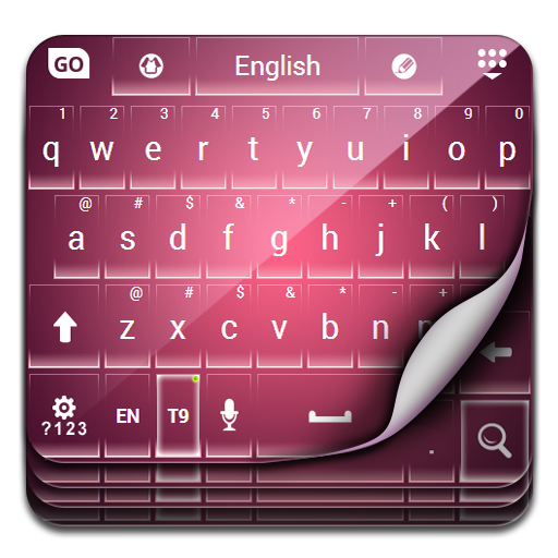 Keyboard Themes Pink