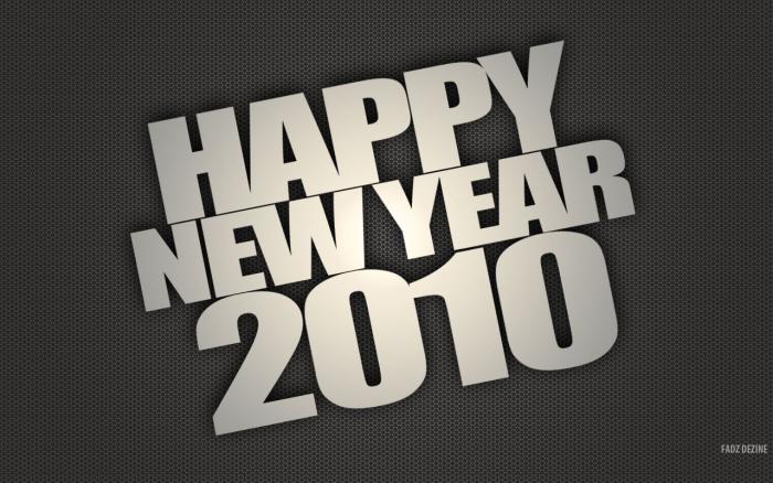 Happy New Year 2010 Wallpaper