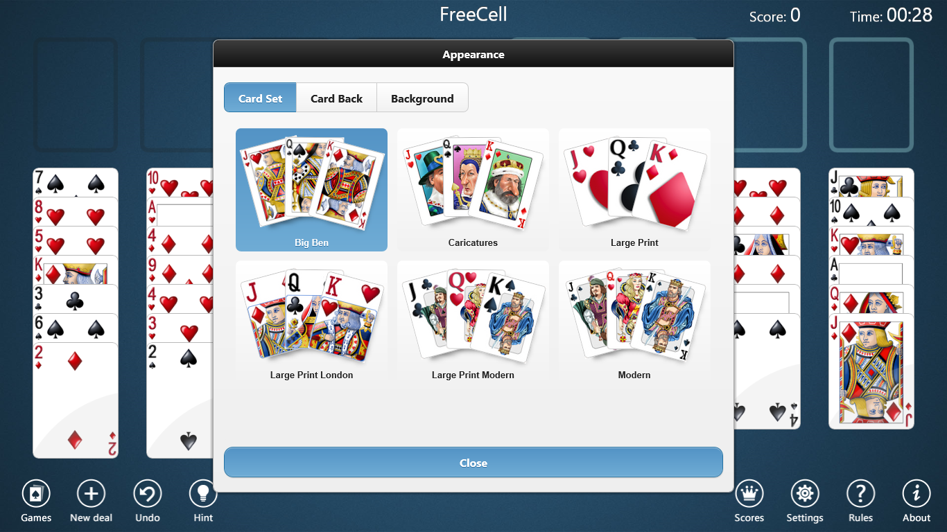 download the new version for windows Simple FreeCell