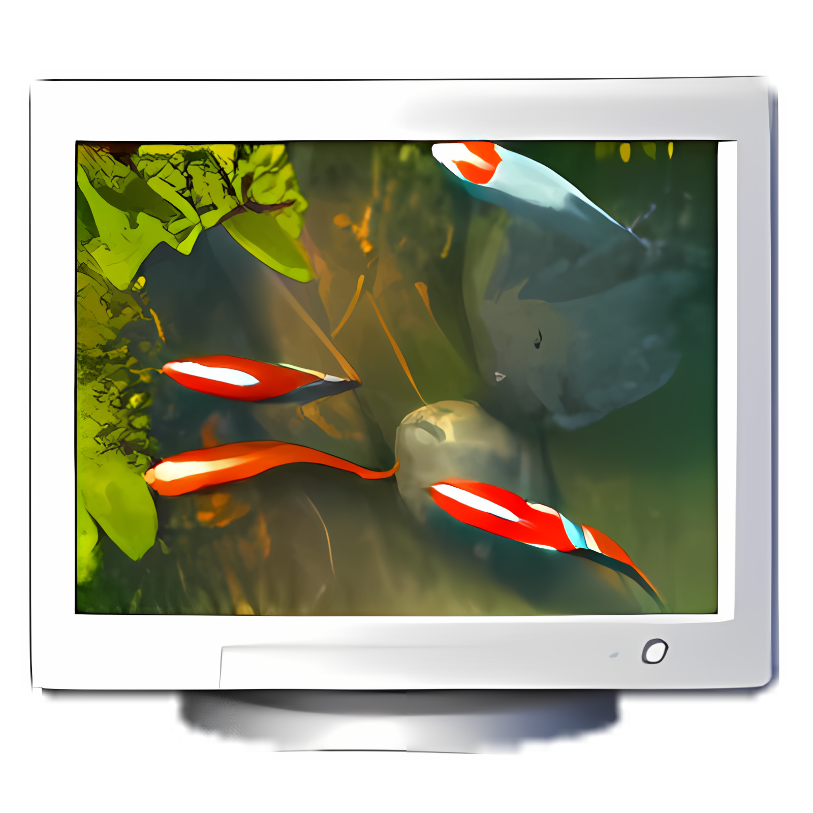 Koi Fish 3D Screensaver