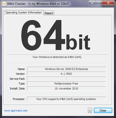 64bit Checker