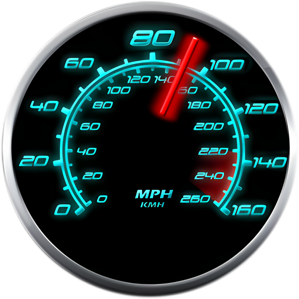 Brillante GPS Velocímetro
