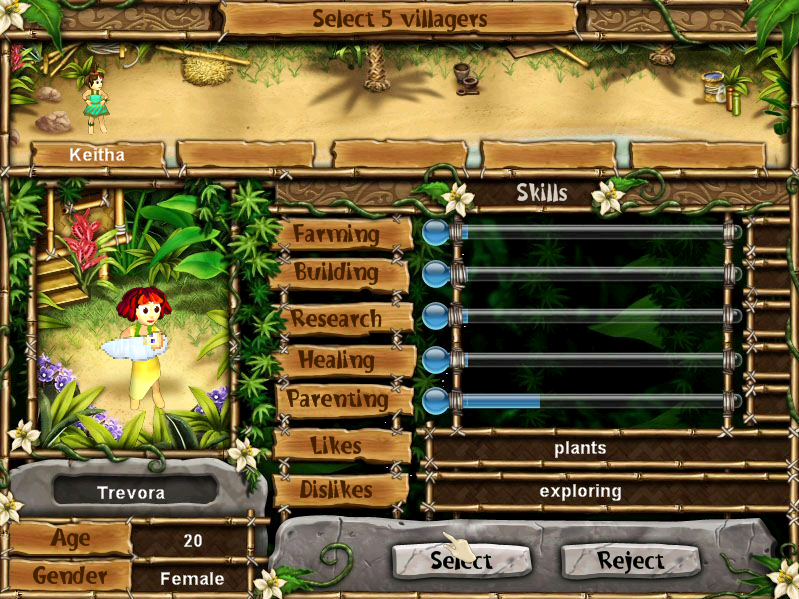 Virtual Villagers - The Tree of Life