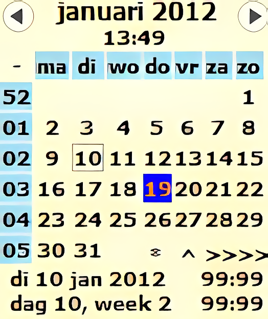Kalender/Agenda
