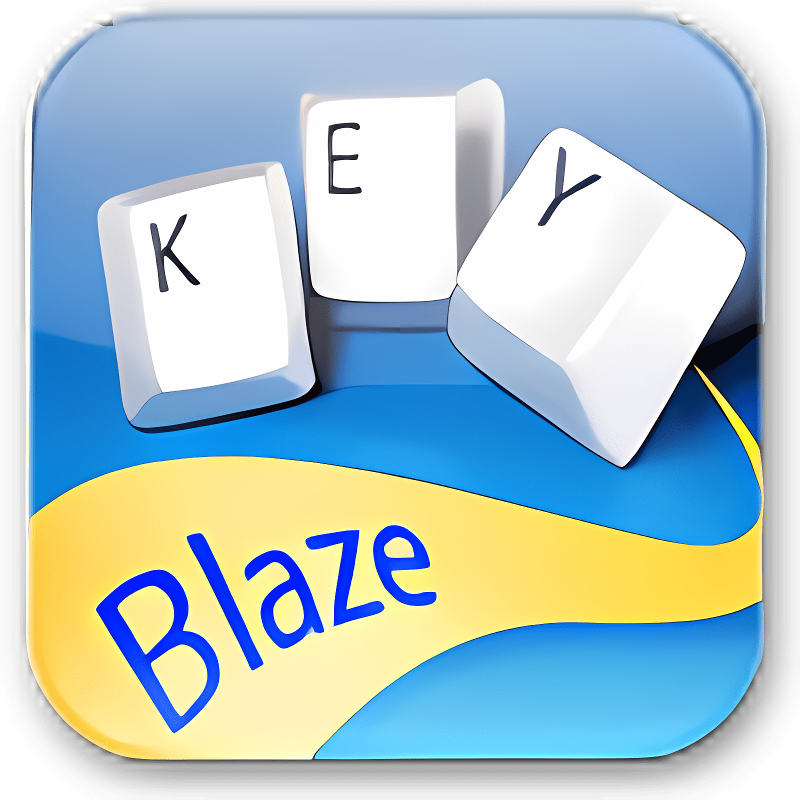 key blaze typing tutor