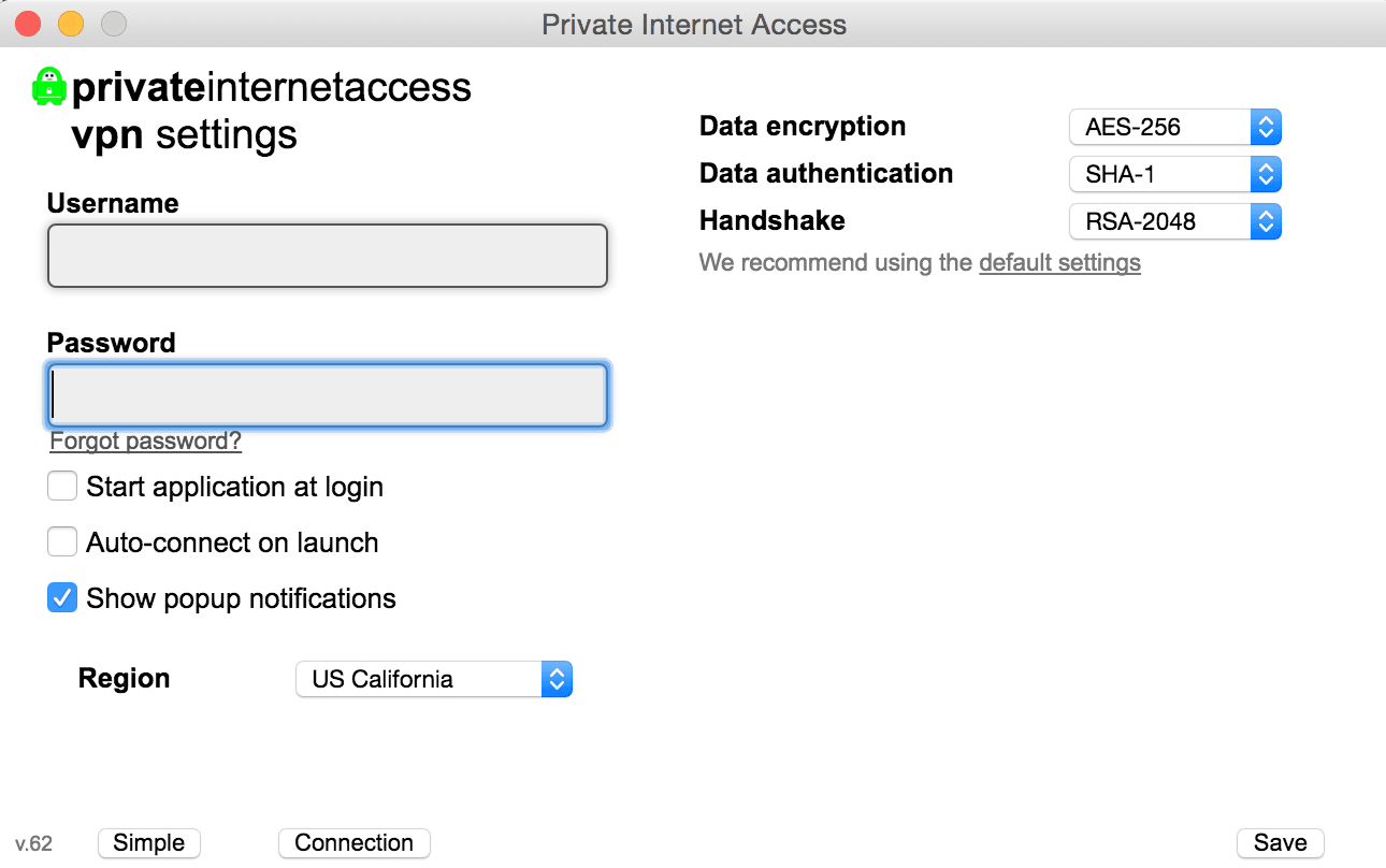 private internet access download for mac