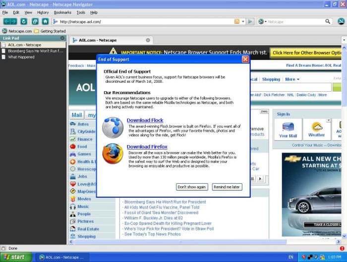 download netscape search engine