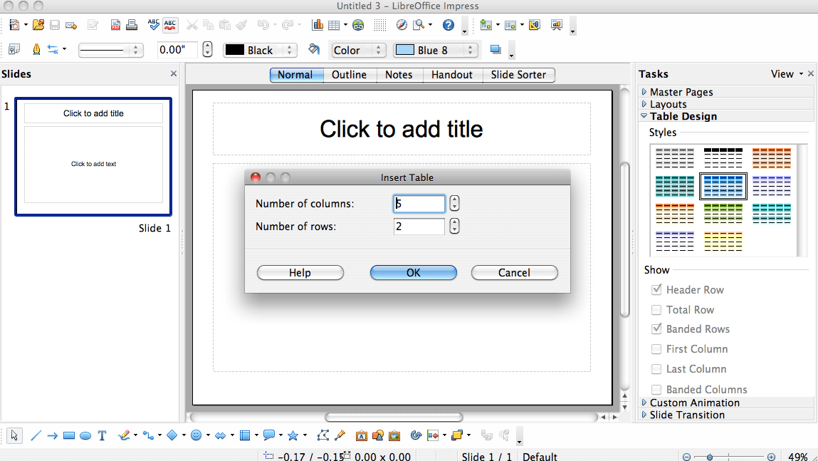 openoffice or libreoffice for mac os x 10.5.8