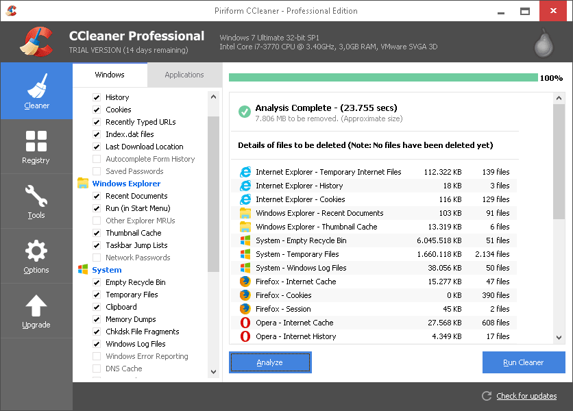 CCleaner Professional 5.37.6309