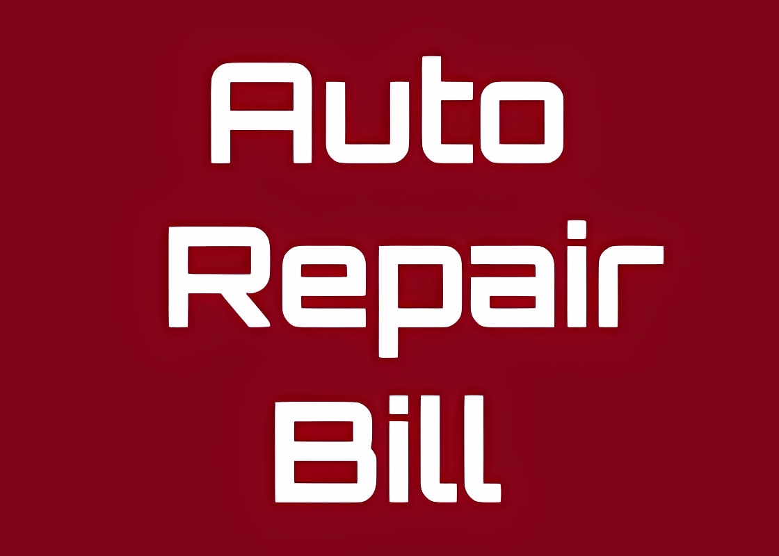 Neueste Auto Repair Bill Online Web-App