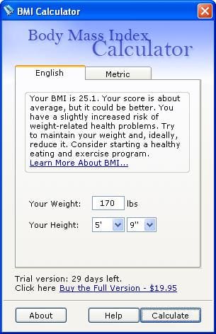 下载 Body Mass Index Calculator 安装 最新 App 下载程序