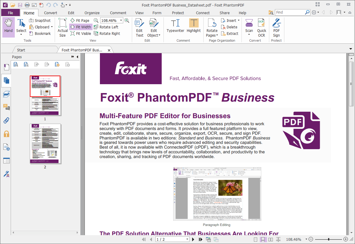 Foxit Phantom Pdf Business Software