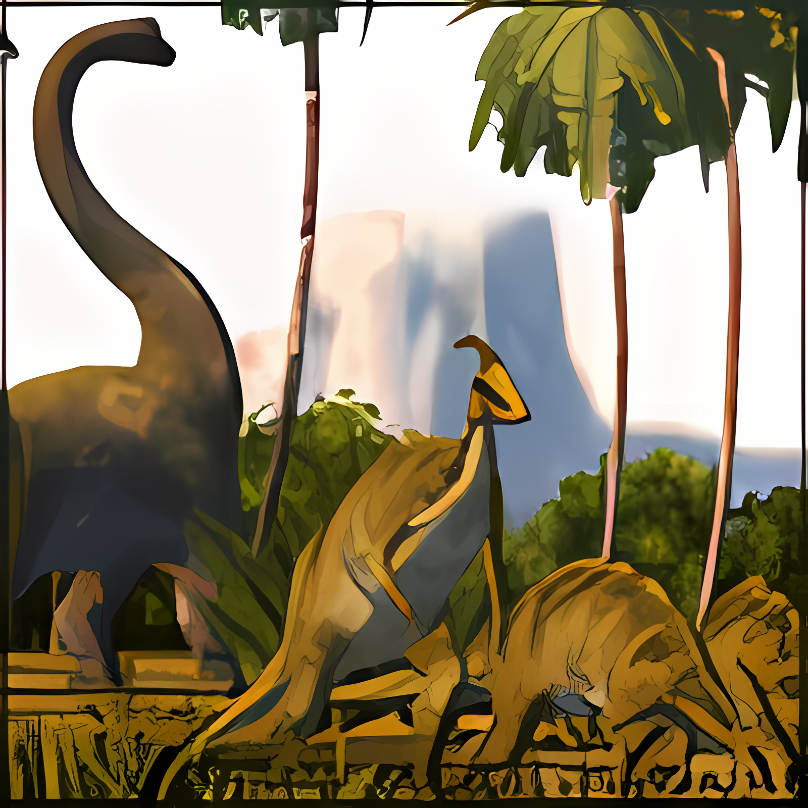Dinosaurs 3D Screensaver