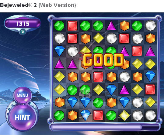 free on line games bejeweled 2