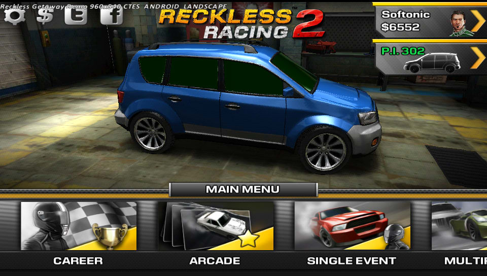 for android download Reckless Racing Ultimate LITE