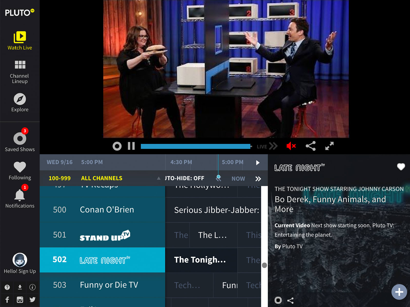 Pluto TV: 100+ Free Channels - Download
