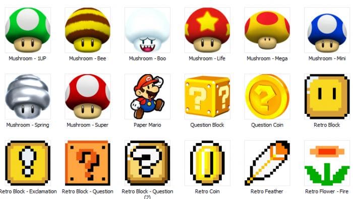 Super Mario Icons per Mac - Download