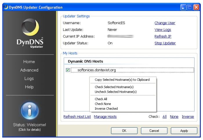 dyn updater configuration 4.1.10