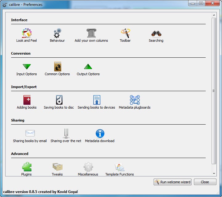 calibre portable content server