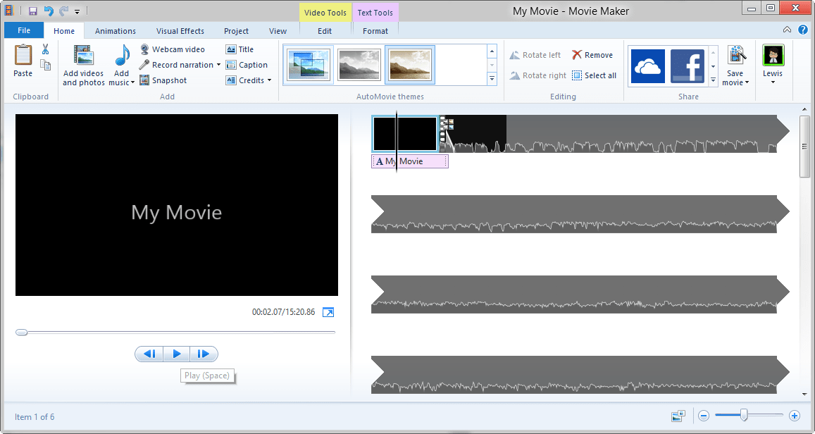 Windows Movie Maker 2012 (Windows) - Download