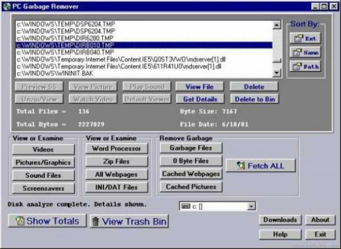 PC Garbage Remover