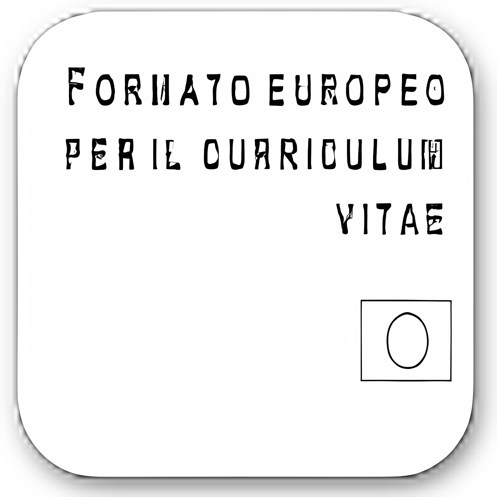 Curriculum Vitae Europeo