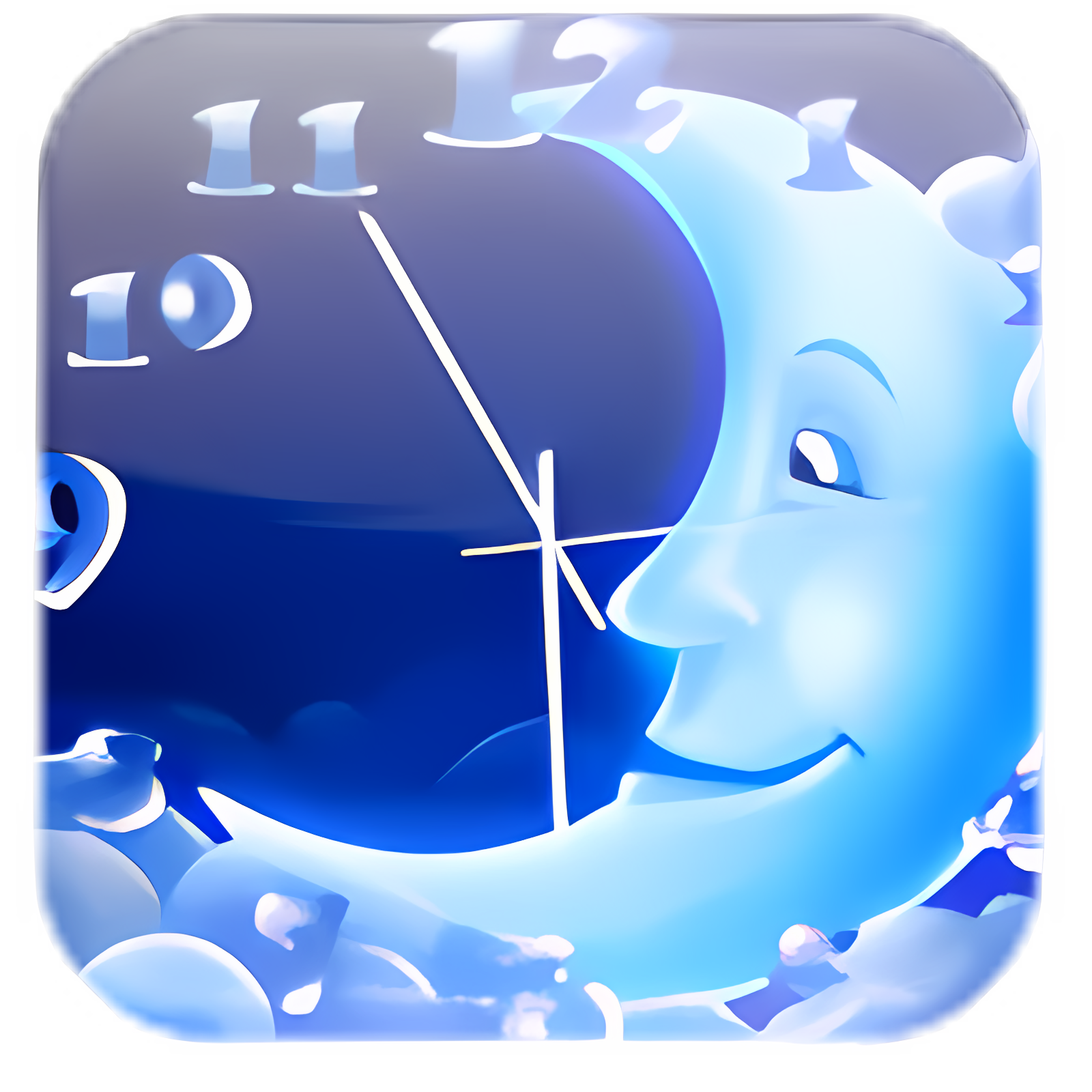 NewFreeScreensaver Moon Clock 15