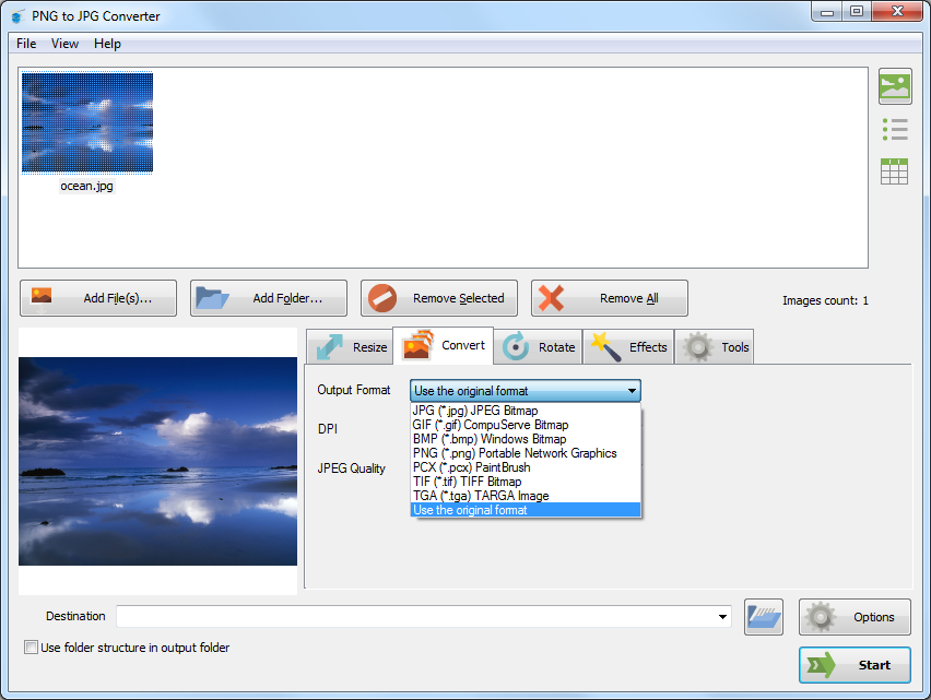 convert image format to jpg