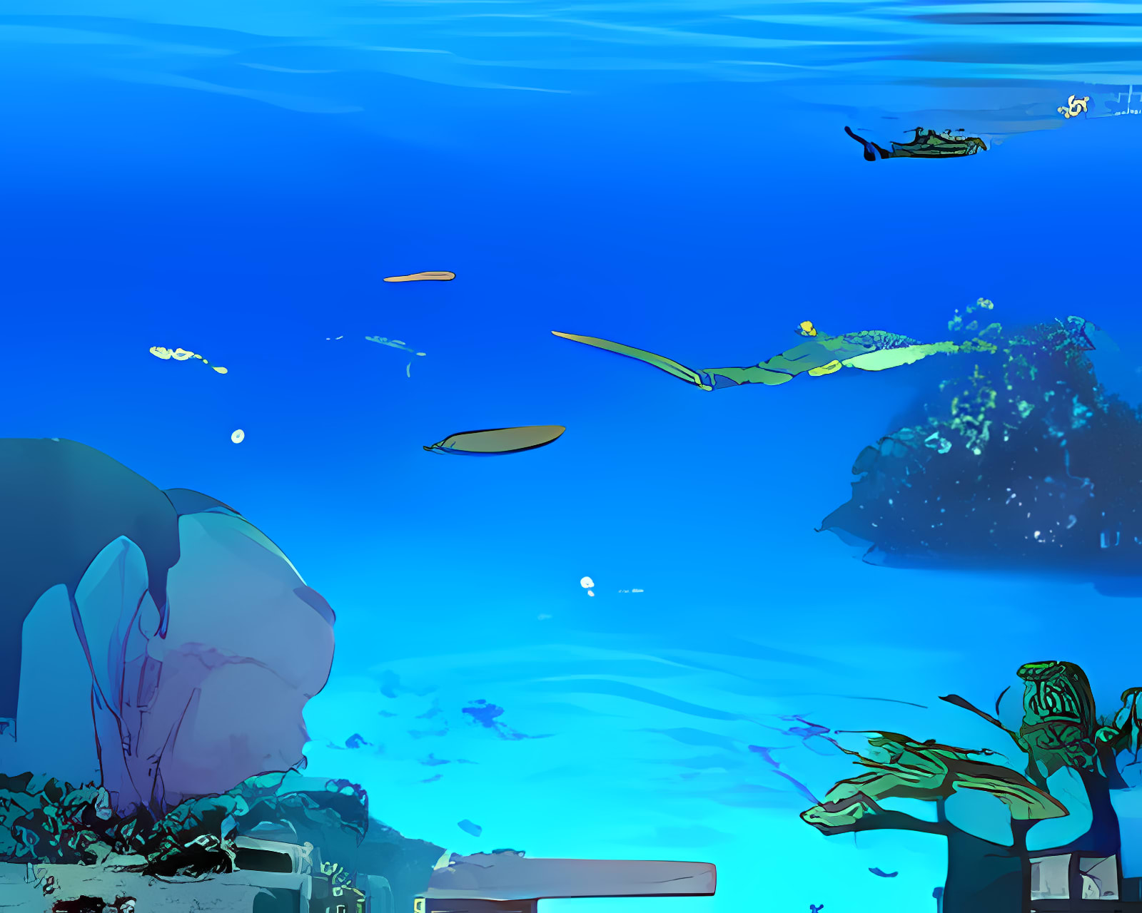 crawler 3d marine aquarium screensaver
