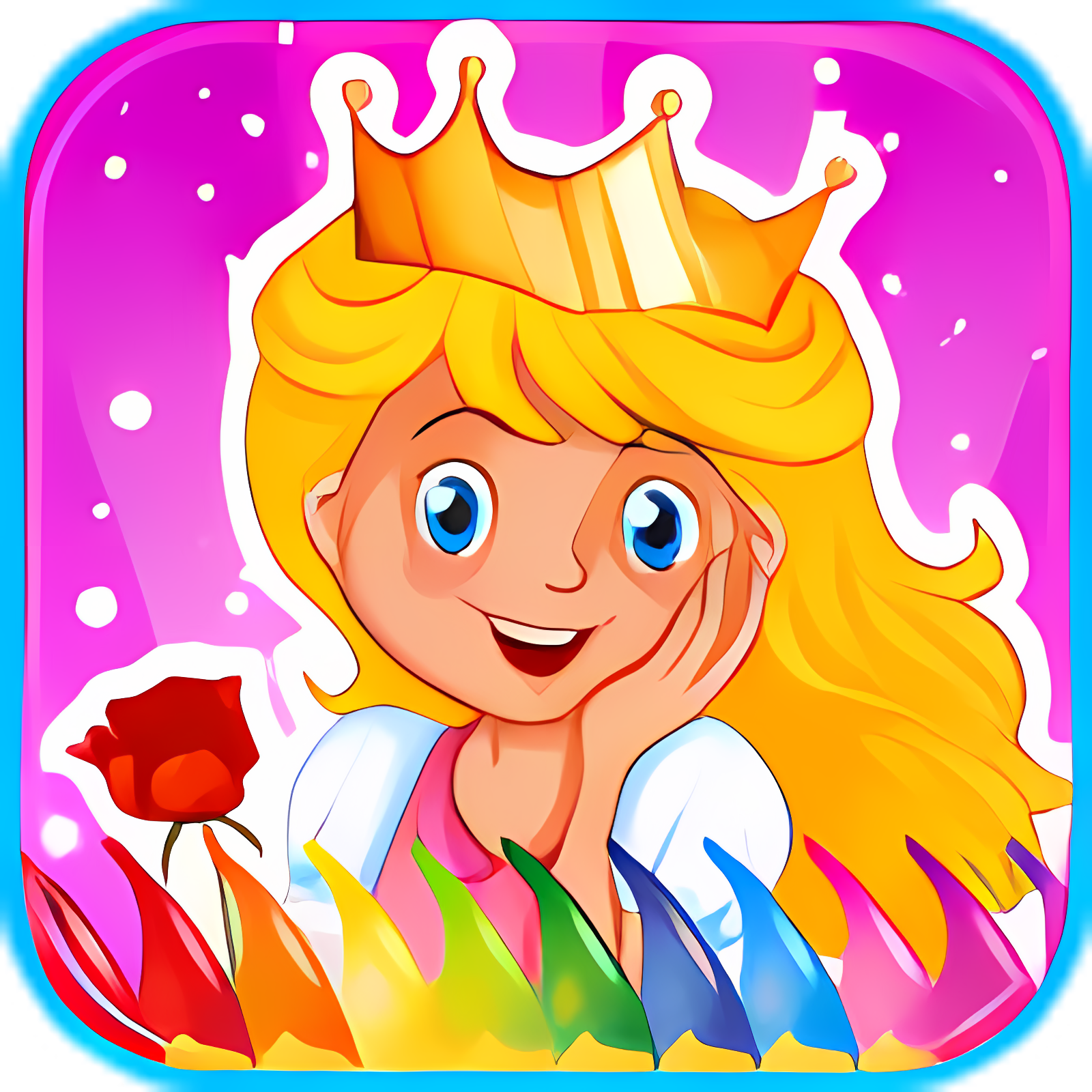 Princess Coloring Book Girls