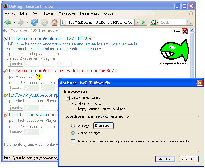 UnPlug Extension