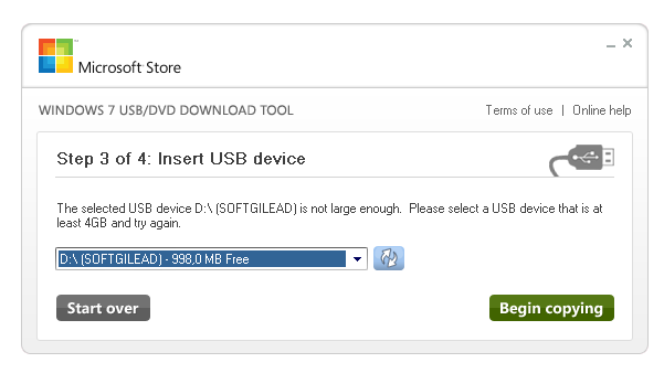 download win 7 usb tool